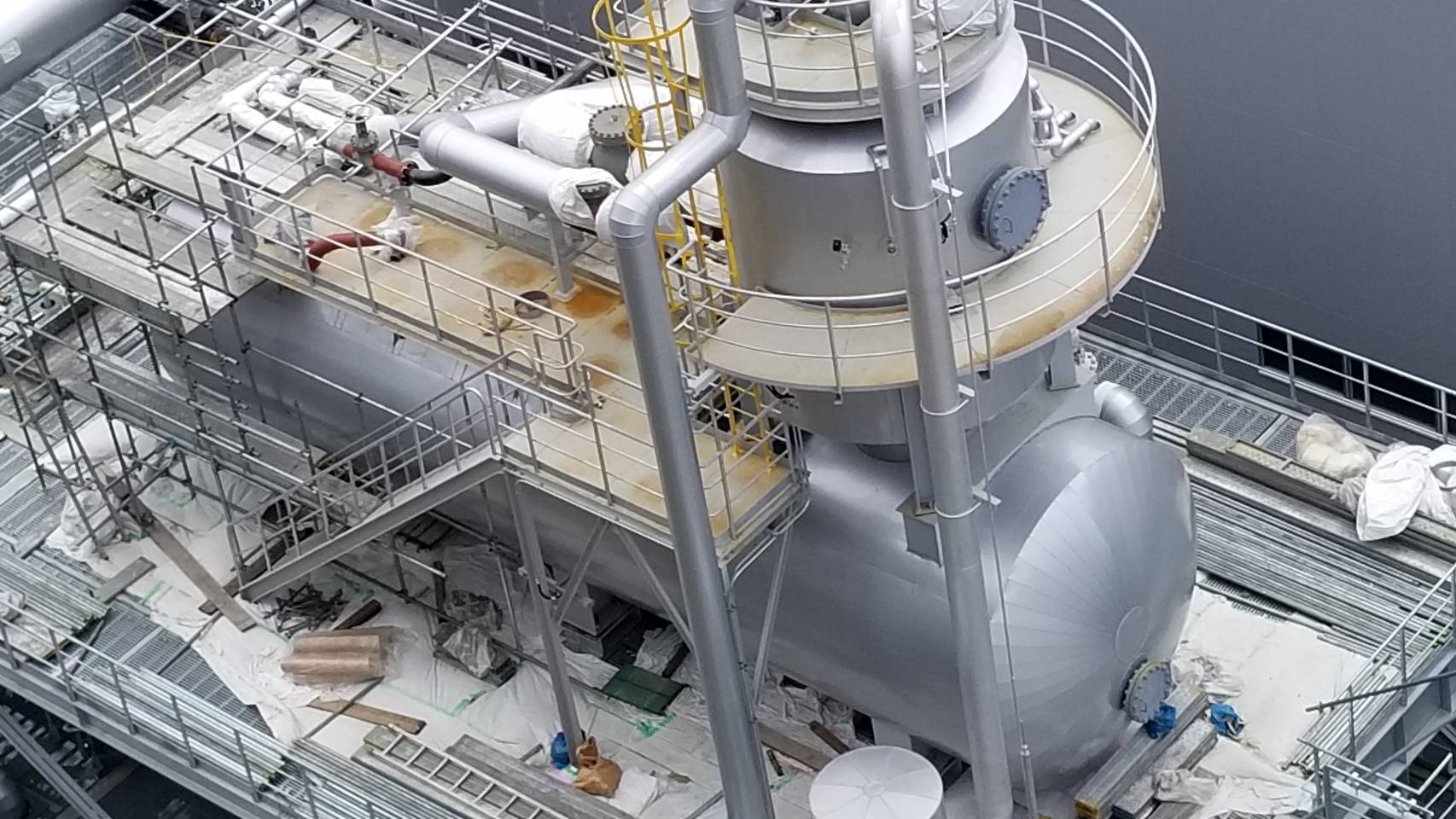 施工風景 - 丁寧な仕上げ